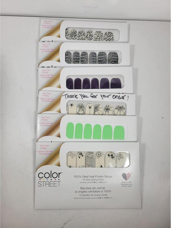 Color Street Other - Color Street Nail Art Lot of 6